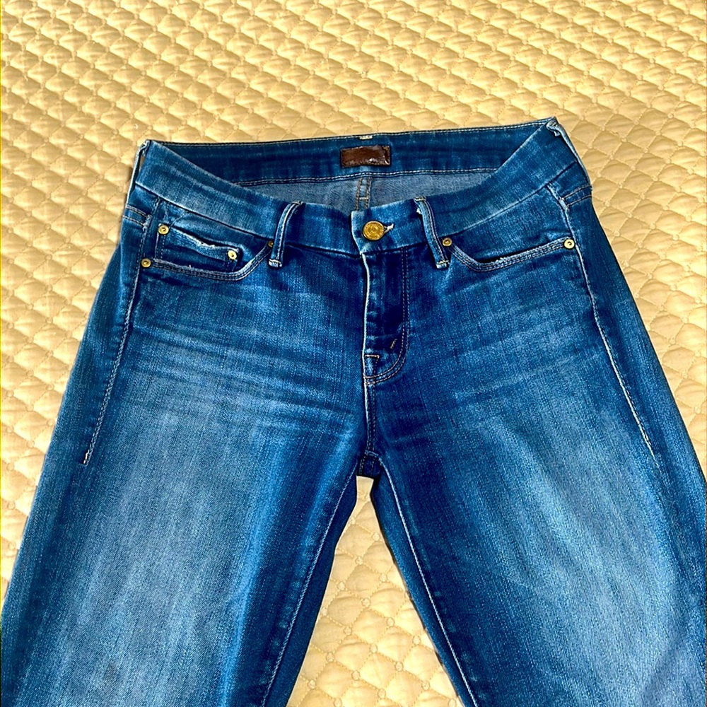 Mother the Looker Ankle Frayed